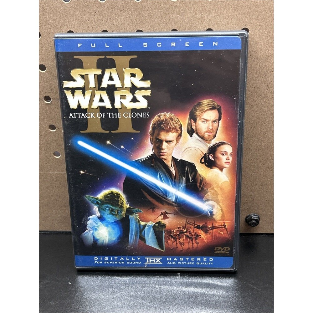 Star Wars, Episode II: Attack of the Clones - DVD, Region 1, Full Screen
